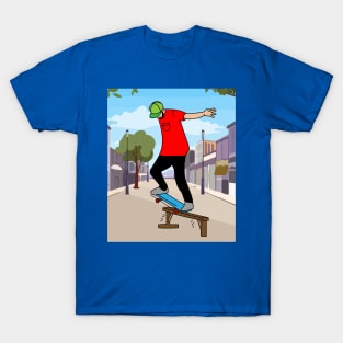 Retro Skateboarder T-Shirt